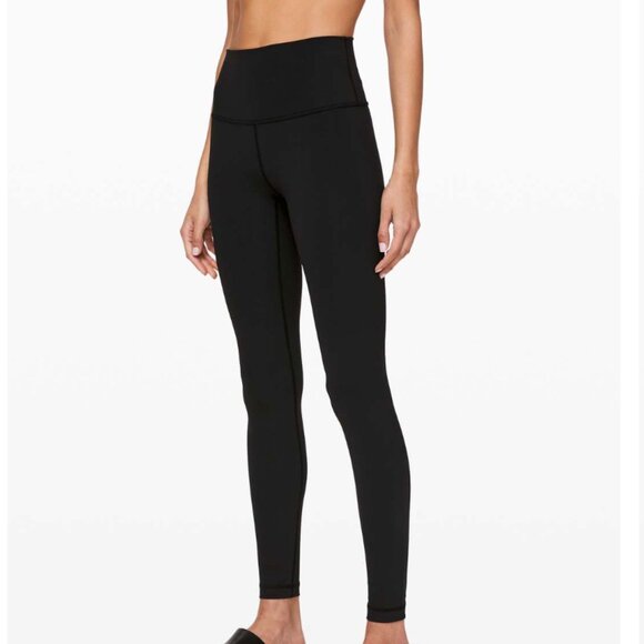Lululemon Wunder Under High-Rise Tight 28" *Full-On Luxtreme Black Women's 18 - Picture 1 of 9
